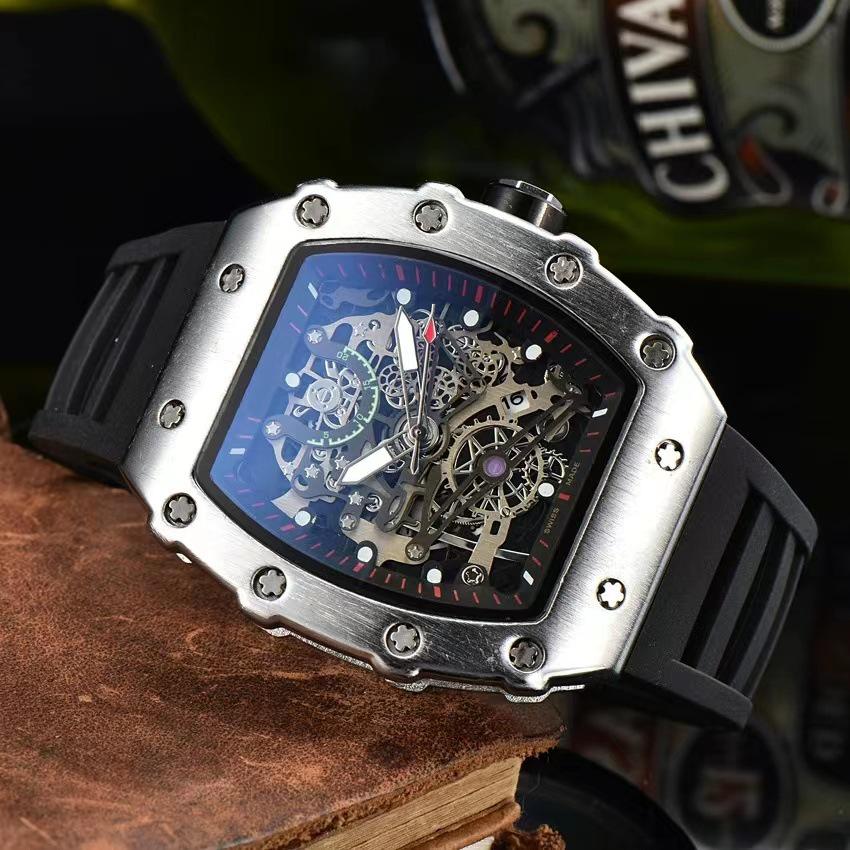 Best-Selling New Richard Skeleton Barrel Sport Men's Watch