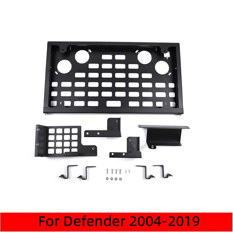 For Land Rover Defender 90 110 L663 2020-2024 /2004-2019 Aluminum Tailgate Multi-function Storage Rack Auto Parts