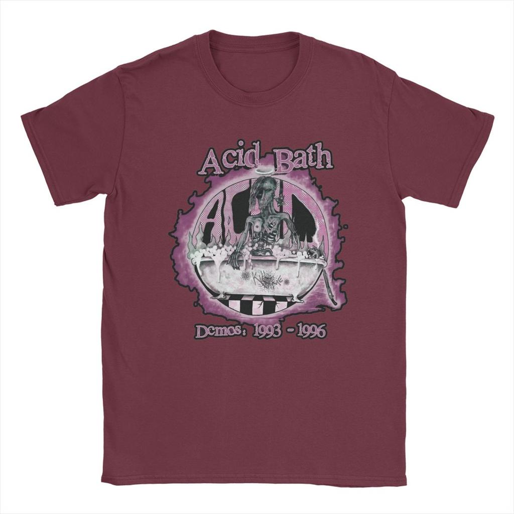 Lustiges The Acid Bath T-Shirt für Herren Rundhals Baumwoll-T-Shirts Kurzarm-Tees Geschenkidee Kleidung