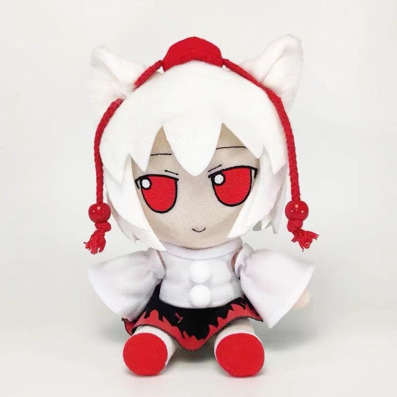 

TouHou Project Inubashiri Momizi Plush Toy Fumo Anime Stuffed Sitting Doll Sleeping Pillow Home Bed Decor Fans Kid Birthday Gift