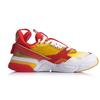 Li Ning 001 Cushioning Slip Resistant Abrasion Resistant Low top Casual Shoes Men's Red AGLP153-1