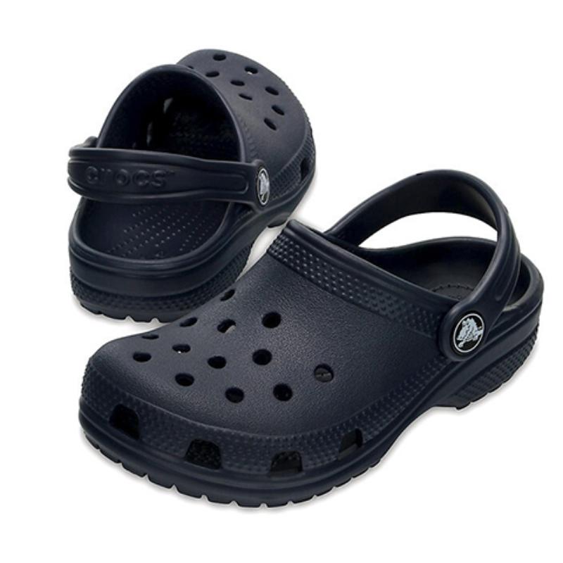 Crocs Little Beach Outdoor Hole Sneakers Dark Blue Teen