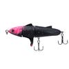 Bionic Ternary Lure Form Hard Bait Double Hook Fish Shape Abs Decoy Gear Fishing