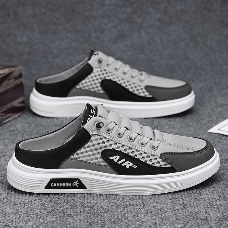 Fashion CYYTL Mens Summer Slippers Casual Outdoor Shoes Breathable Sneakers Walking Hiking Luxury Fashion Designer Loafers House Slides