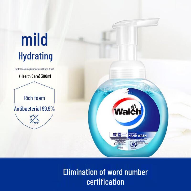 Walch Foaming Antibacterial Hand Soap, 300ml