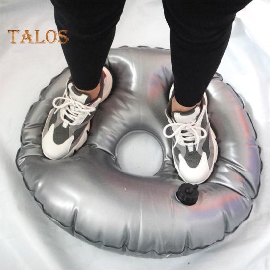 Weight Bag for Feather Flag Base Collapsible Round Flagpole Base Waterproof Easy To Fill Weight Water Bag Portable Base for Beach Sun Umbrella