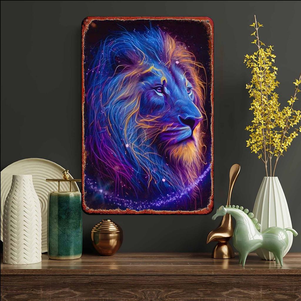 Retro Metal Sign Cute Pets Wall Decor Tin Plate Art for Living Room Bar Cafe