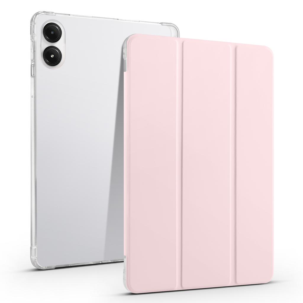 For Xiaomi Redmi Pad Pro/Redmi Pad Pro 5G/Poco Pad Case with Pen Slot Tri-Fold Stand Leather Tablet Cover Auto Wake/Sleep