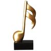 Ruijie Minimalist Resin Music Note Ornament Set