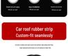 Chery A5 Roof Rack PVC Rubber Sealing Strips