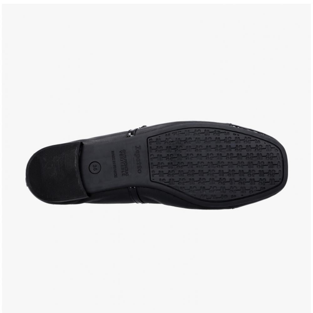 Repetto Georgiana Zehenkappe Glänzende Flache Schuhe V4222vve410