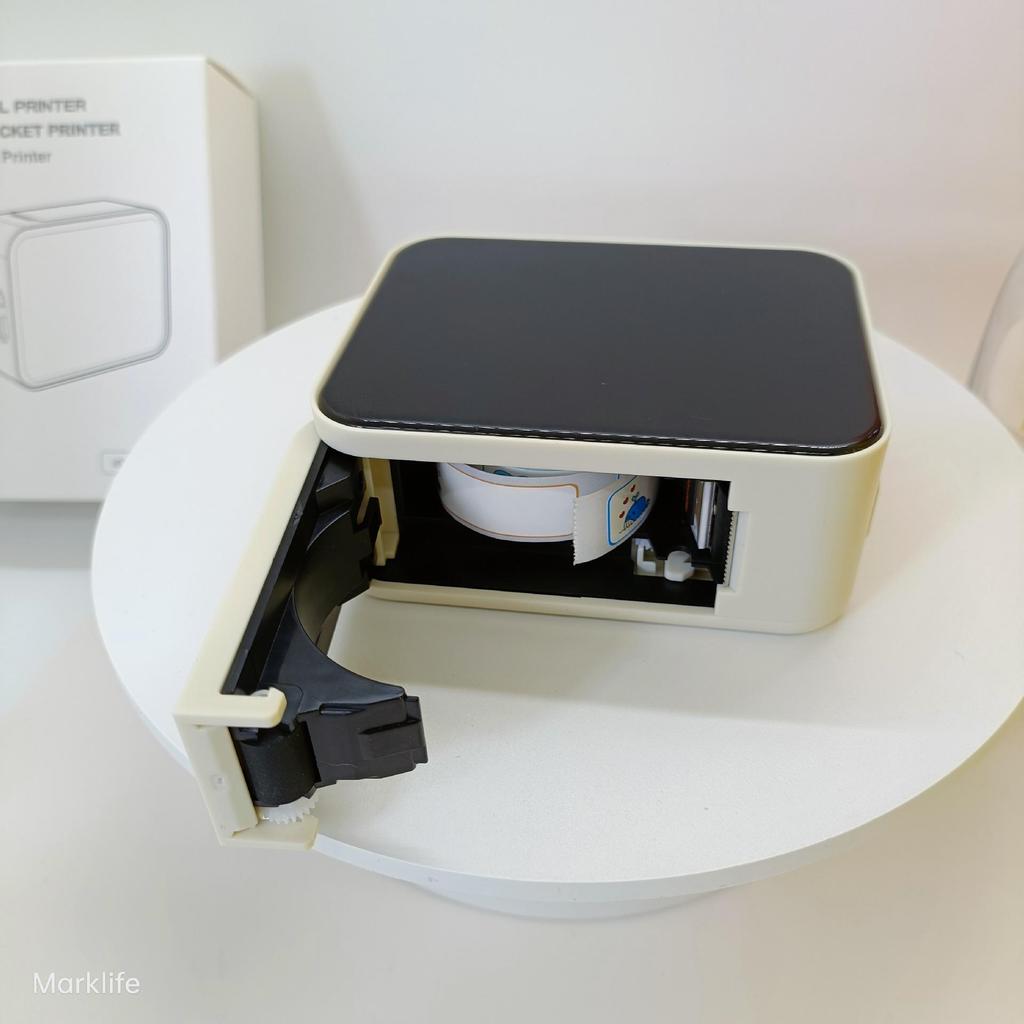 Portable P15 Inkless Thermal Label Printer with Mobile Bluetooth Compatibility