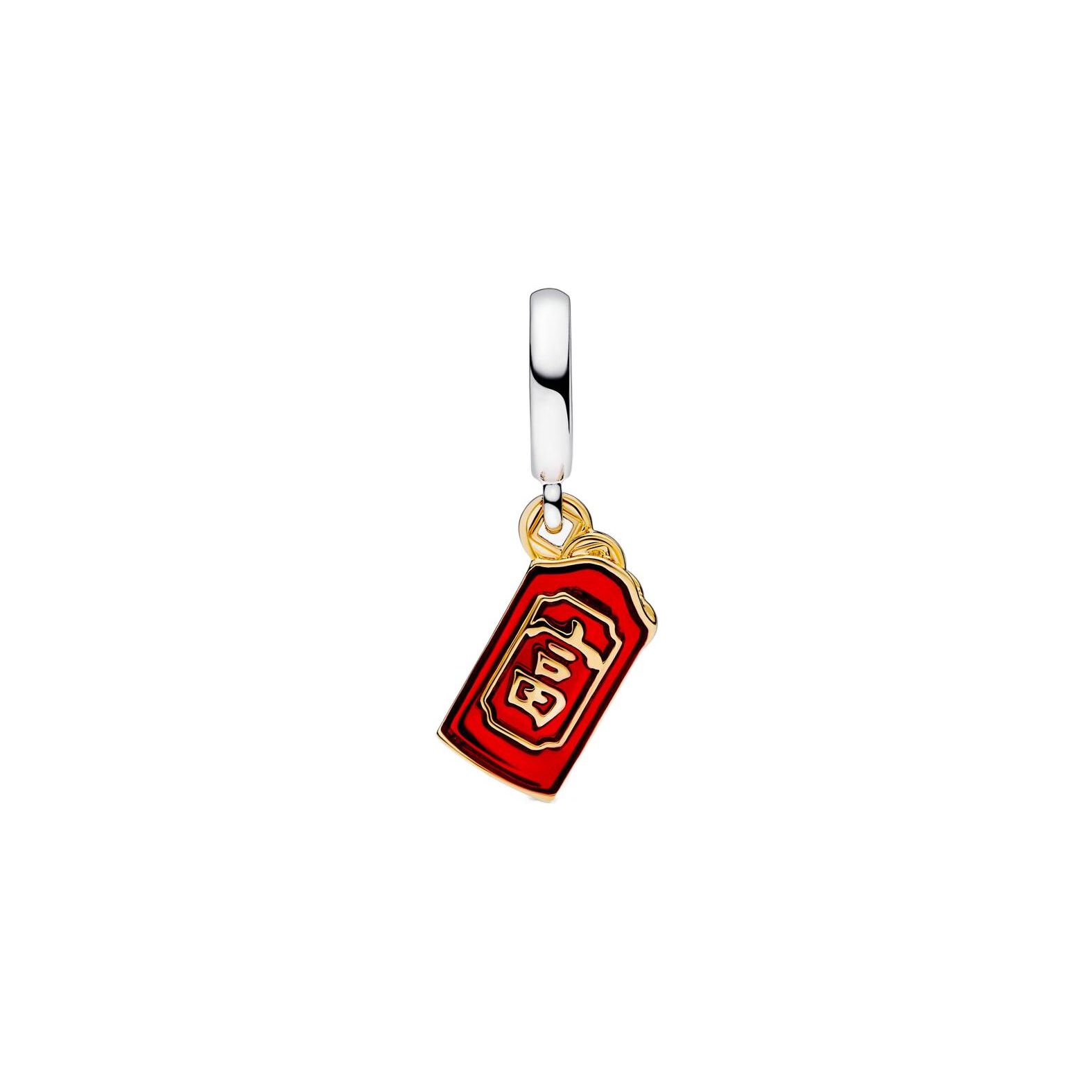 Pandora Versatile Fashion Pendant Women pendant Red 762470C01 Box,F,Red