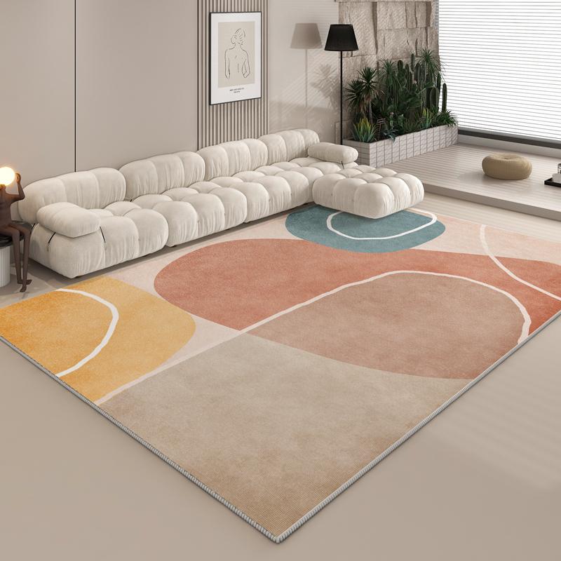 Art Design Plush Carpet Minimalism Living Room Decoration Abstract Rug Modern Rugs for Bedroom Large Area Fluffy Soft Floor Mat