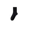Female Autumn and Winter Pure Cotton Pure Color Simple Leisure with 10A Anti Bacterial Anti Odor Socks