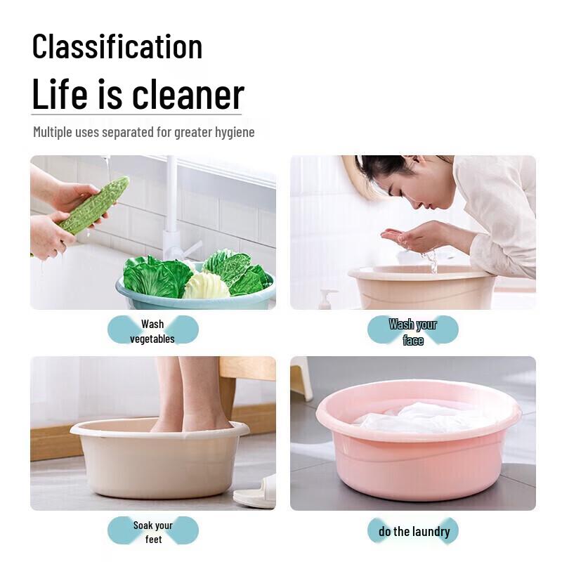 CHAHUA 36cm Plastic Multipurpose Basin
