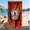 Blackburn Rovers Football Print Beach Towel, Large Soft Quick Dry Towel for Beach Camping Swimming