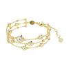 Swarovski Imber Wassertropfenform Eingelegt Vergoldetes Metall Imitation Kristall Armband Damenarmband 5680095