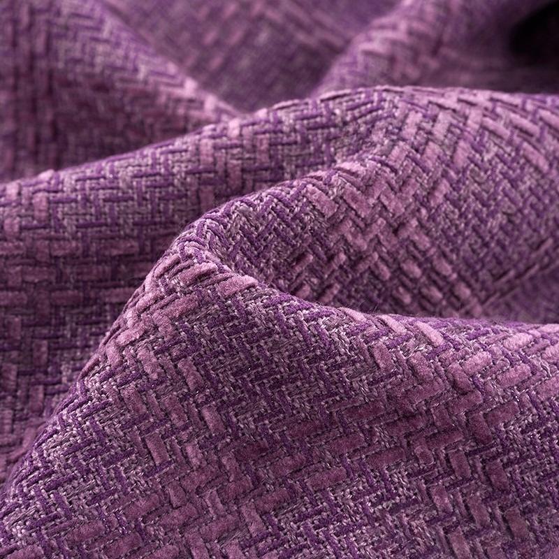 Woolen Tweed Plaid Chenille Fabric Woven Small Fragrant Fabric DIY Elegant Fashion Coat Skirt Designer