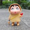 Nohara Shinosuke Q Version, Raincoat Version, Crayon Shin-Shin, Confession, Love, Raincoat Shin-Shin, Boxed Figure.