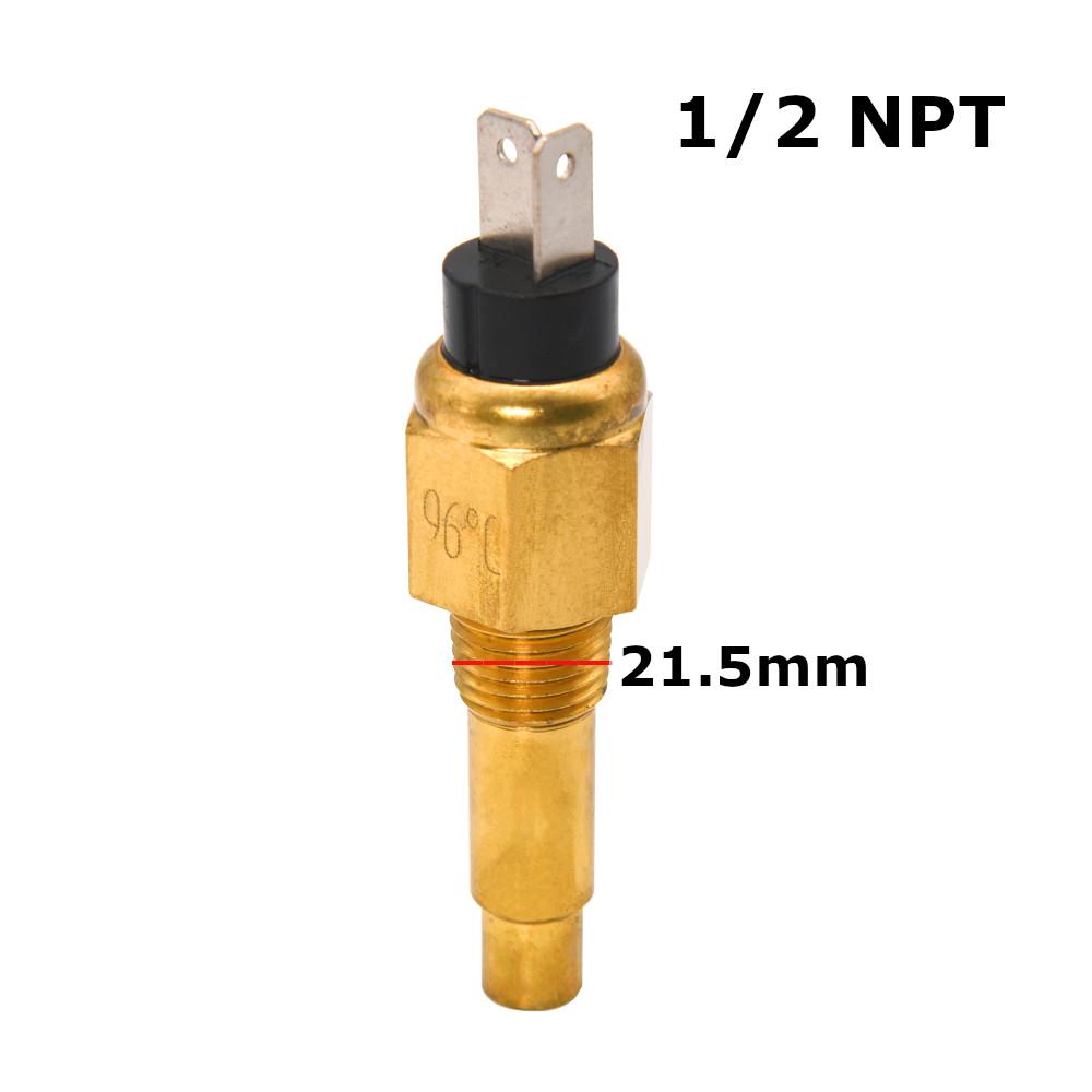 M14X1.5 M16X1.5 M18X1.5 Water Temperature Sensor For Boat Truck Meter Racing Car Water Temp Gauge Car Sensors Temperatura NPT1/8