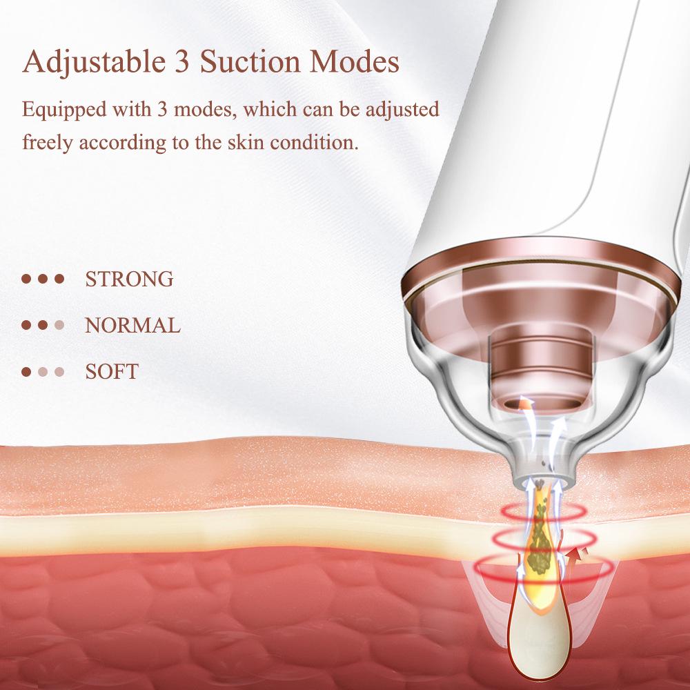 Rechargeable Blackhead & Pore Cleaner Suction Instrument