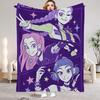 K-Pop Demon Hunters Blanket Girls Boys Plush Throw Blanket Novelty Warm Blanket All Season Gift