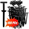 Nylon Cable Tie Buckle Self-locking Auto Fastener Wire Clip Universal Heavy Duty Pin Button Zip Ties Car Fenders Fastening Strap
