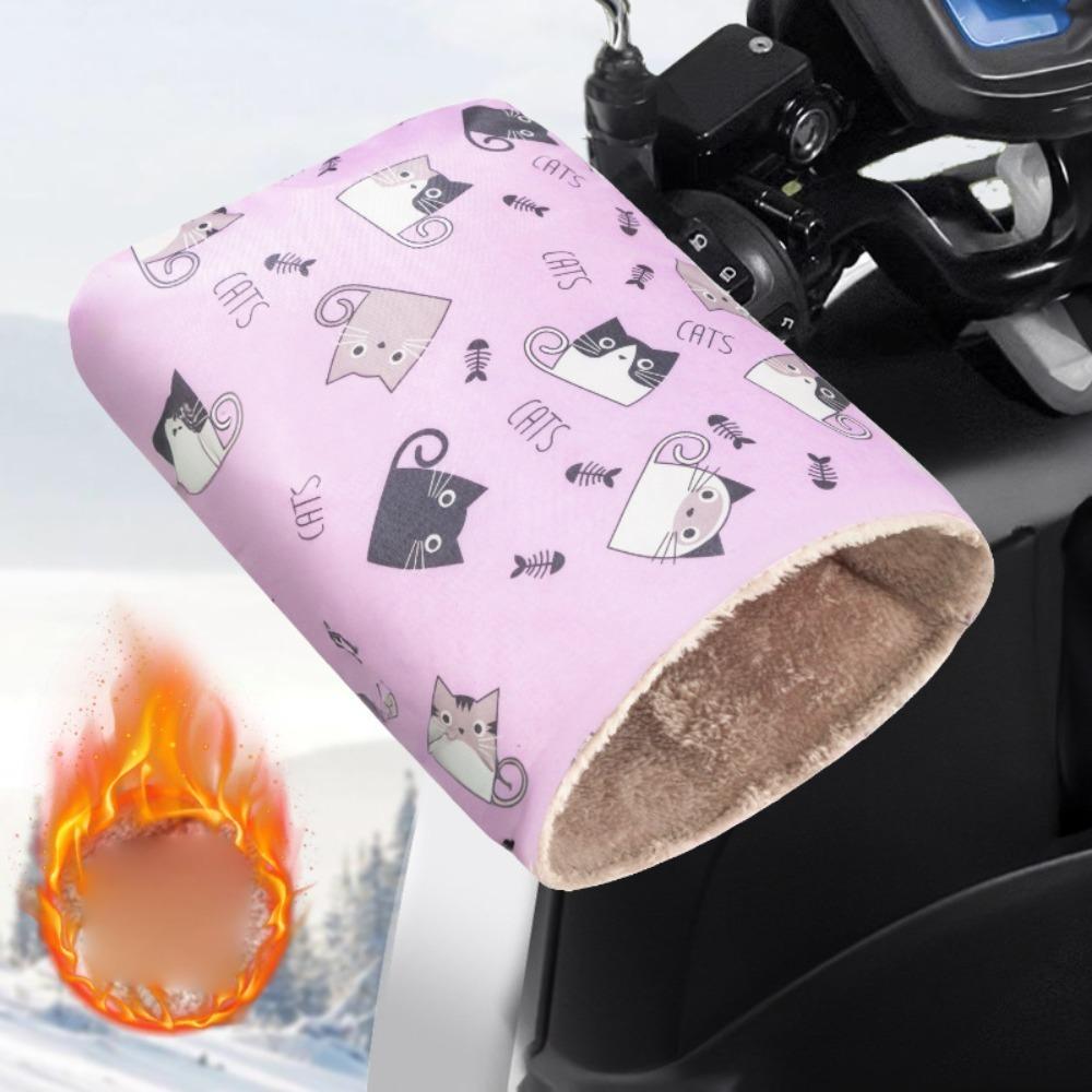 

Водонепроникні мотоциклетні рукавиці на кермо, вітрозахисні захисні накладки для рук скутерів, унісекс 6