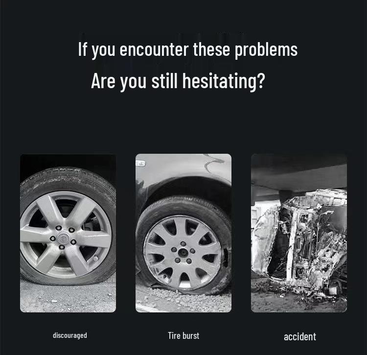 High-Power Dual-Cylinder Portable Electric Car Tire Inflator