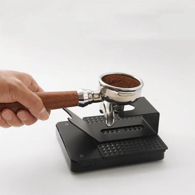 Portable Coffee Handle Support Bracket Weighing Bracket Coffee Brewing Handle Bracket Coffee Pressure Filler Anti-slip Bracket