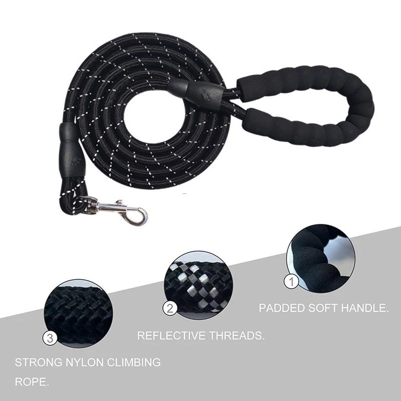 Lightweight Premium Rope Will Not Hurt Your Arm from Your Canine Buddy Pulling Too Hard.