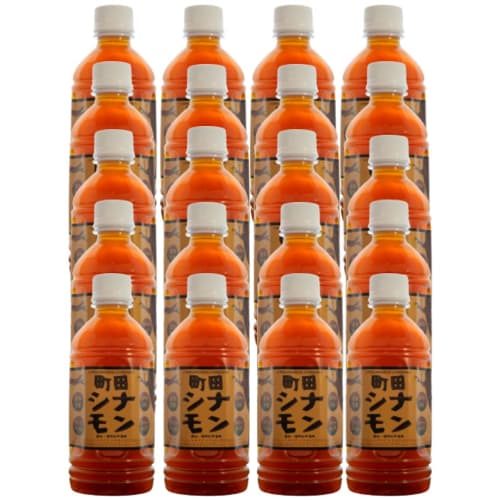 Shinamonya Machida Cinnamon (Straight Type) 350ml X 20 Bottles, No Additives, No Sugar, Zero Calories