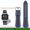 For Casio small square AE1200/1300/1500 SGW-300/400 W-218 men's original genuine leather watch strap accessories