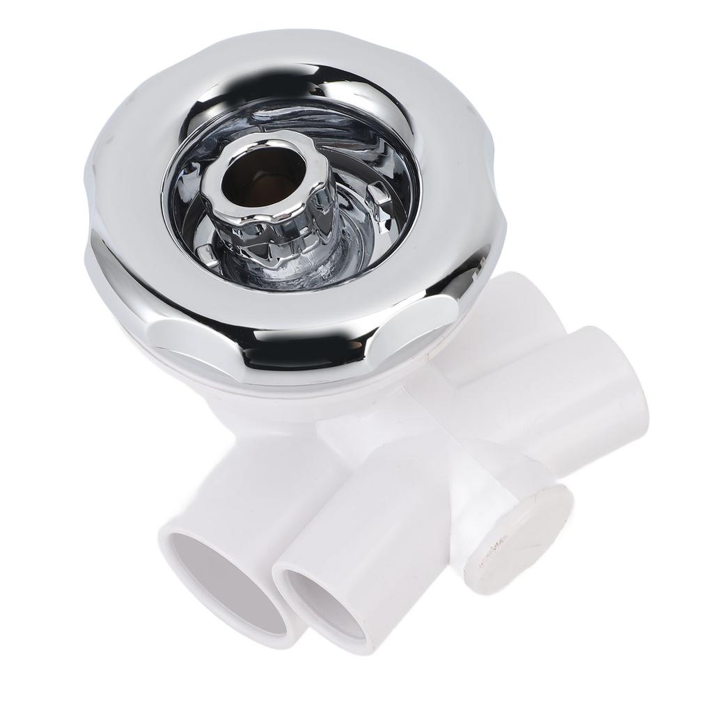 1in-1/2in Bathtub Jet Nozzle Adjustable Universal Flower Nozzle Massage Spa Jet Replacement