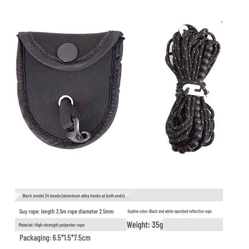 Outdoor Camping Tent Tarp Rope