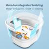 JINKAIRUI Foot Bath Foldable Fully Automatic Foot Massager Roller Electric Foot Bucket Hot Compress Foot Massage Machine