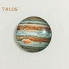 12Pcs Crystal Glass Moon Planets Decorative Fridge Magnets Cabinet Stickers Live City Fashion Home Decor