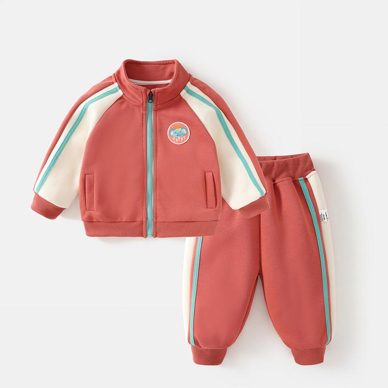 Sportpak voor jongens herfst babykleding kindersportkledingpak nieuw meisjesbaby lente en herfst jas herfst