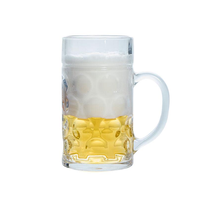 

Valentin 1L Large German Glass Beer Mug