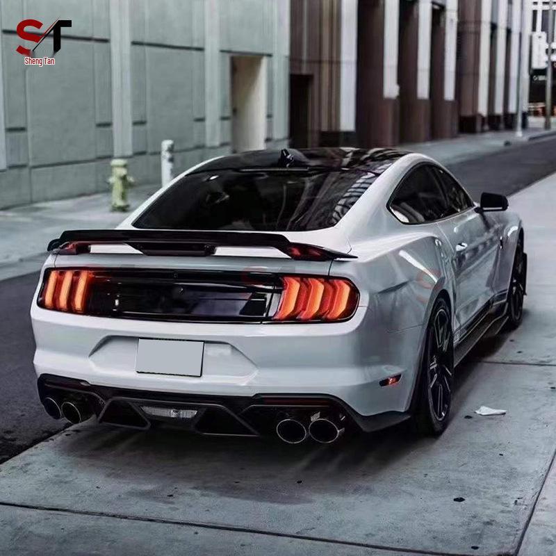 Carbon Fiber Rear Diffuser for Ford Mustang GT500 Bumper