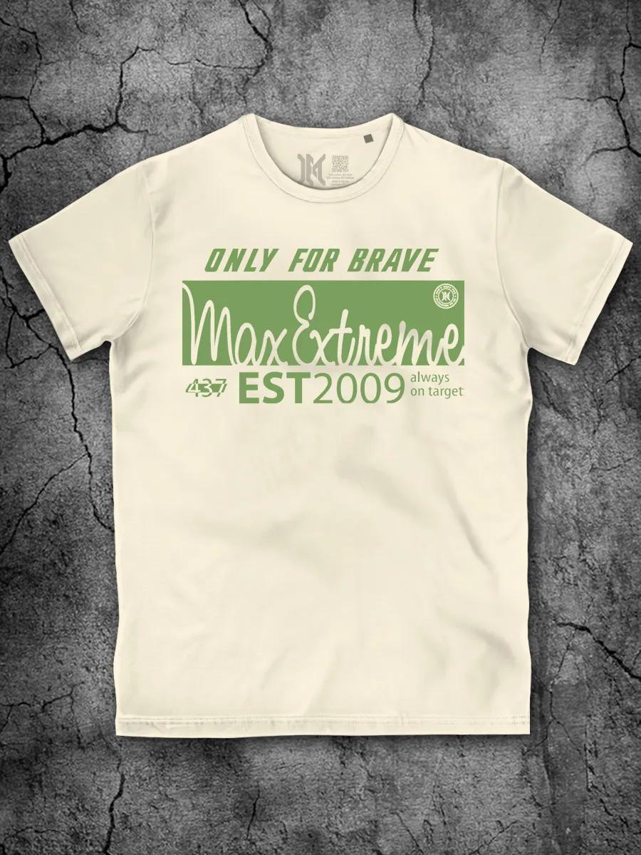 Oversized T-shirt with bones print 4XL