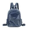 Denim Small Backpack Women's Backpack Multi-functional Chest Bag
