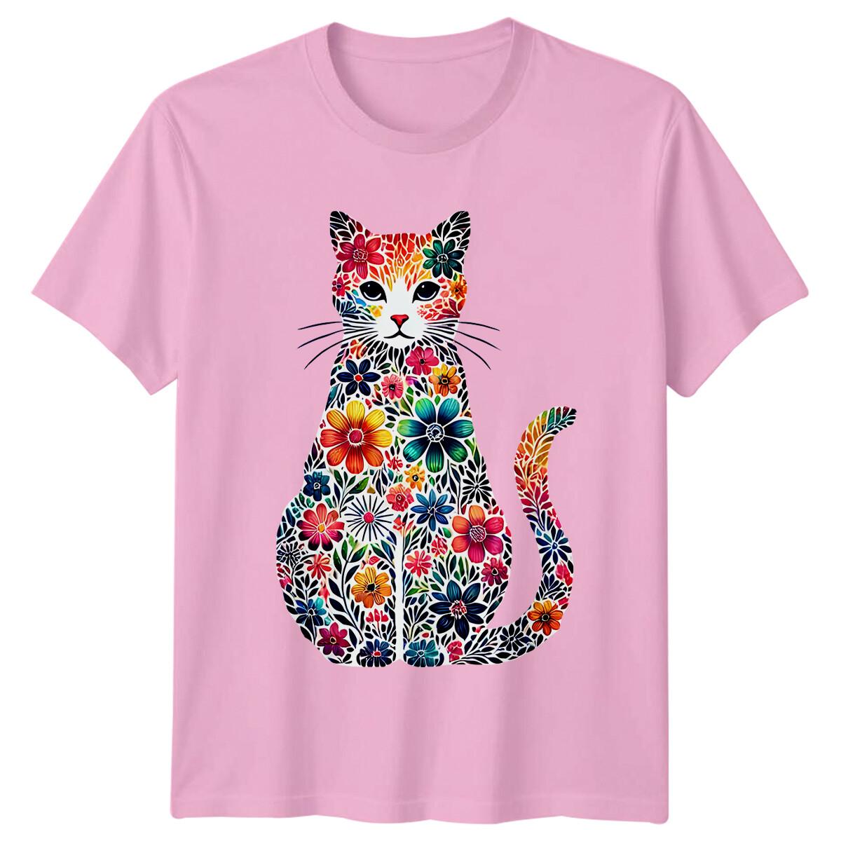 Cats Are My Favorite People Cat Lover Quote Graphic T-Shirt XXL