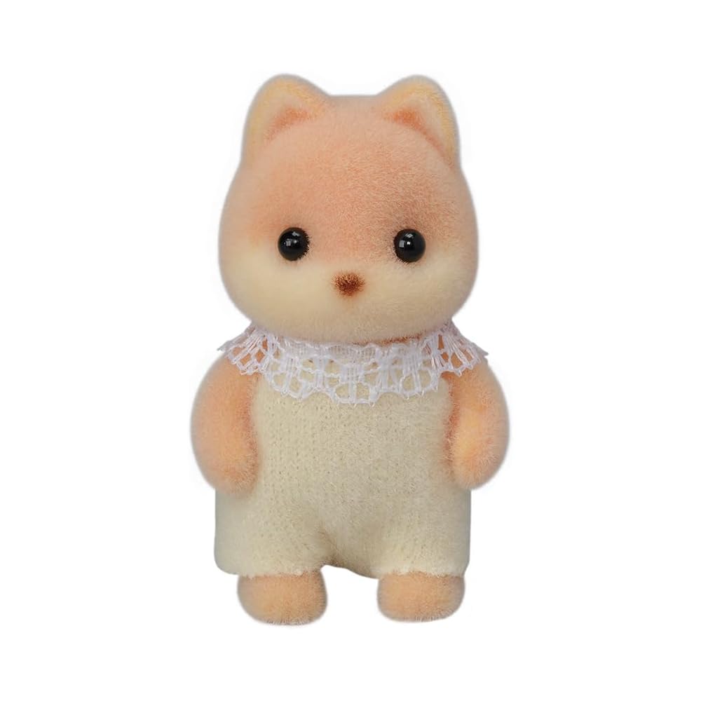 Sylvanian Families Caramel Dog Family Toy Dollhouse Figures for Ages 3 and Up EPOCH