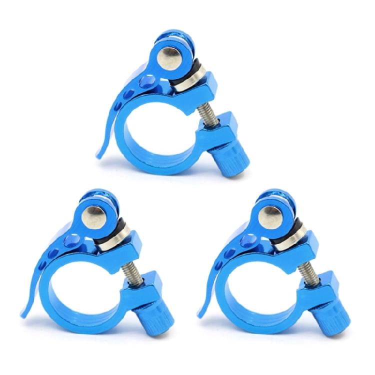 3er-Pack Leichte Aluminiumlegierungen Fahrradsitzrohrklemmen Sichere Fahrradsitzklemmen für verschiedene Fahrradmodelle