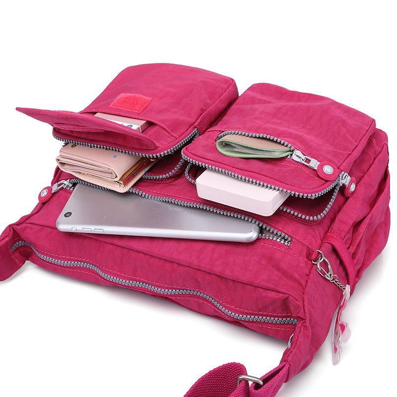 Trendy Women's Korean-Style Water-Repellent Medium Shoulder Messenger Bag