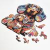 Irregular Animal Wooden Jigsaw Puzzle - Christmas Reindeer Toy