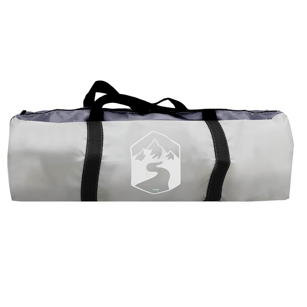 Pool Tent Gray 366 x 305 x 231 cm Polyester and Fiberglass