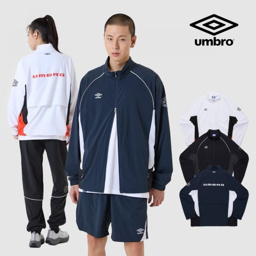 Umbro Warm Up Stand Neck Windbreaker Jacket Uq121sjk21 blacks/90